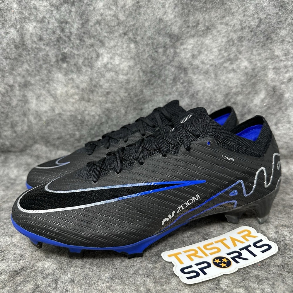 Nike Mercurial Vapor 15 Elite FG Soccer Cleat Mens Size 7 Womens Size 8.5 Black